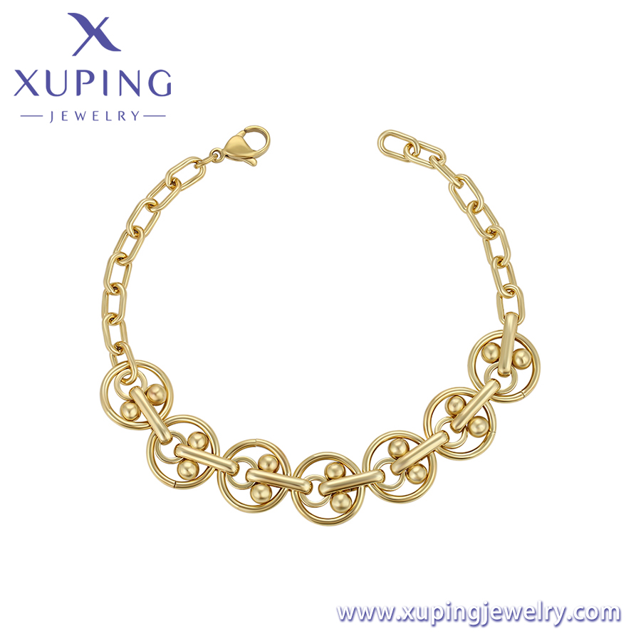 Modeschmuck‑Armband Modell X000977345 mit 14K‑Goldbeschichtung