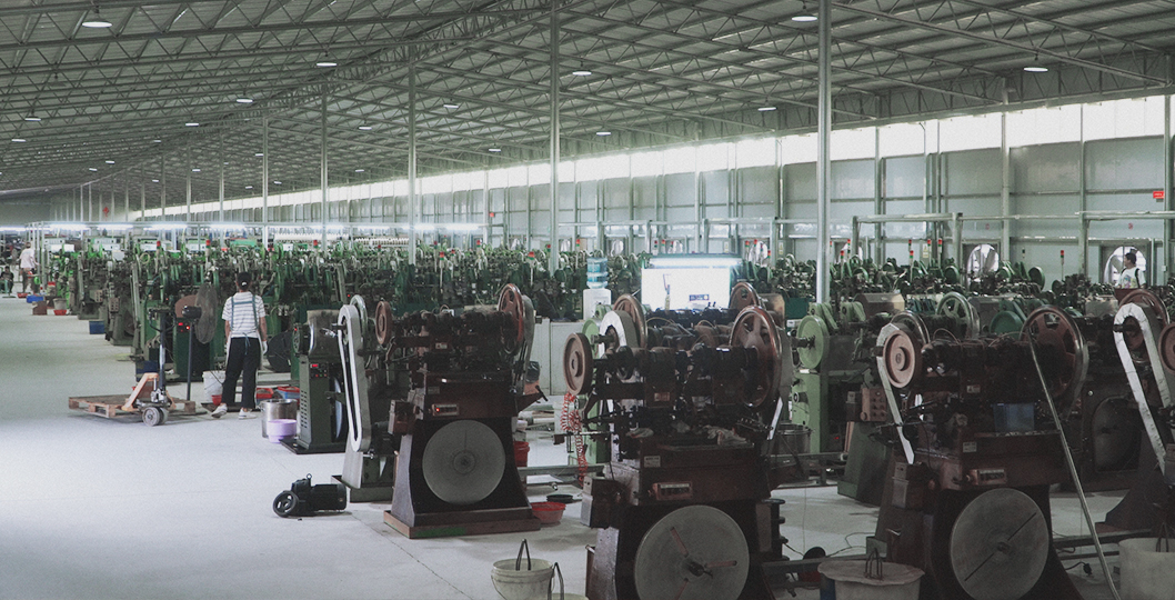 Taller de fabricación de cadenas