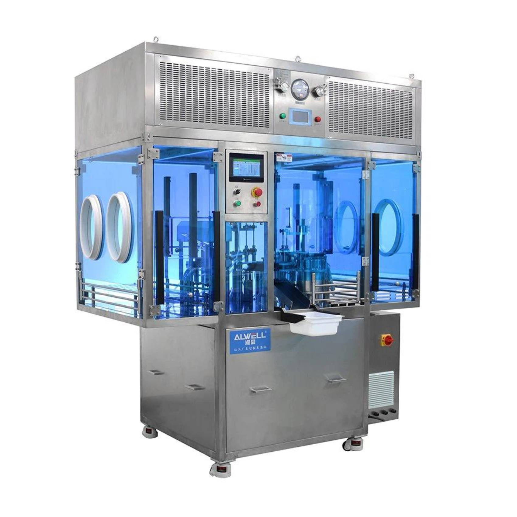 Pre-Filled Syringe Vacuum Filling And Plugging Machine