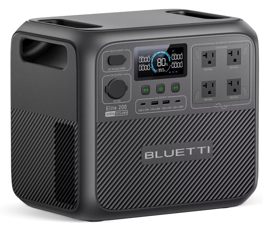 BLUETTI Elite 200 V2 compact home backup power station