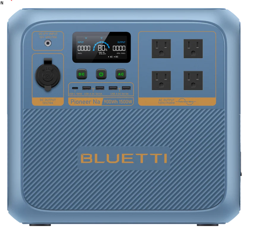 BLUETTI Pioneer and Elite series portable power stations for home backup