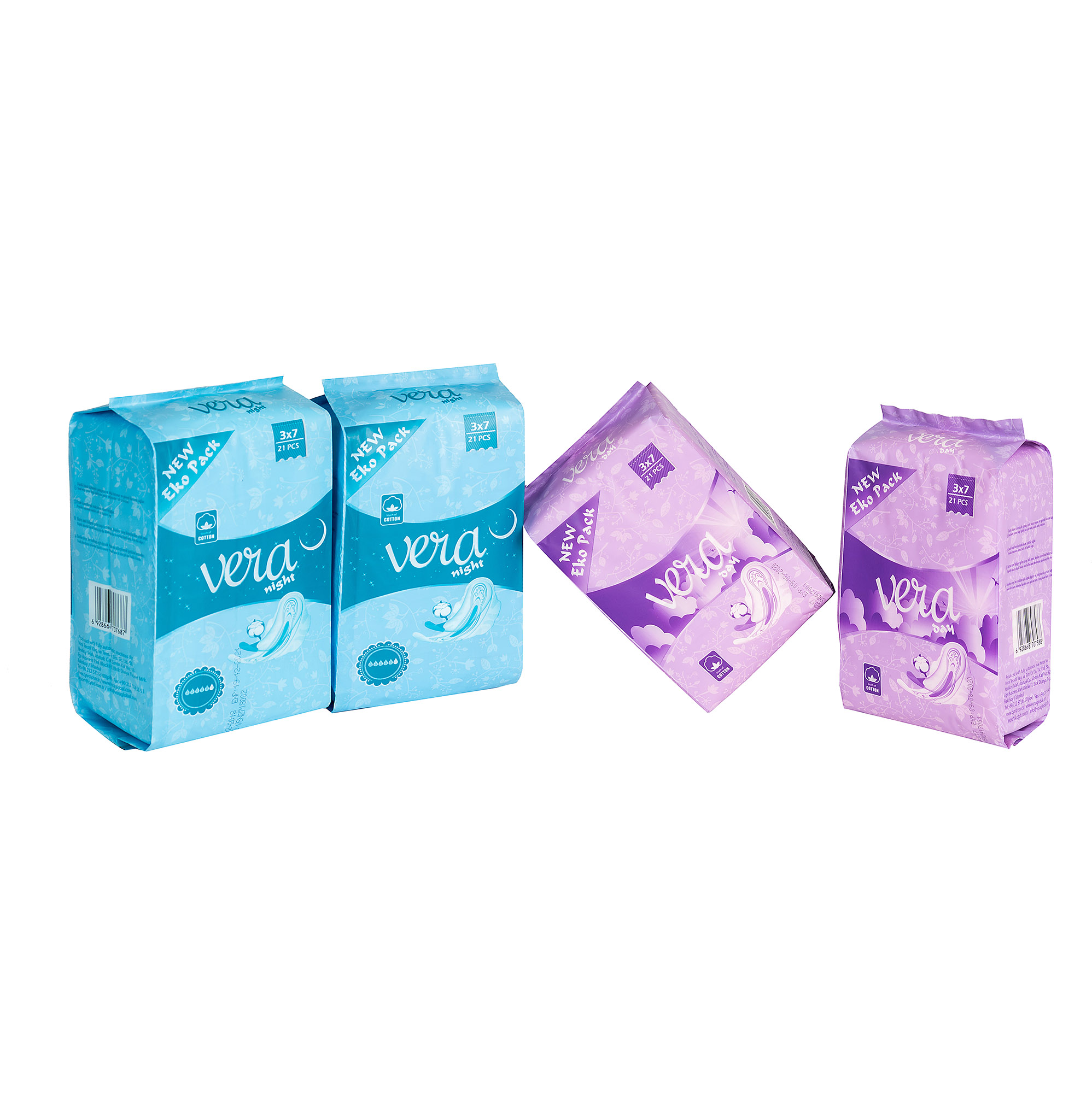 Disposable sanitary napkin product photo