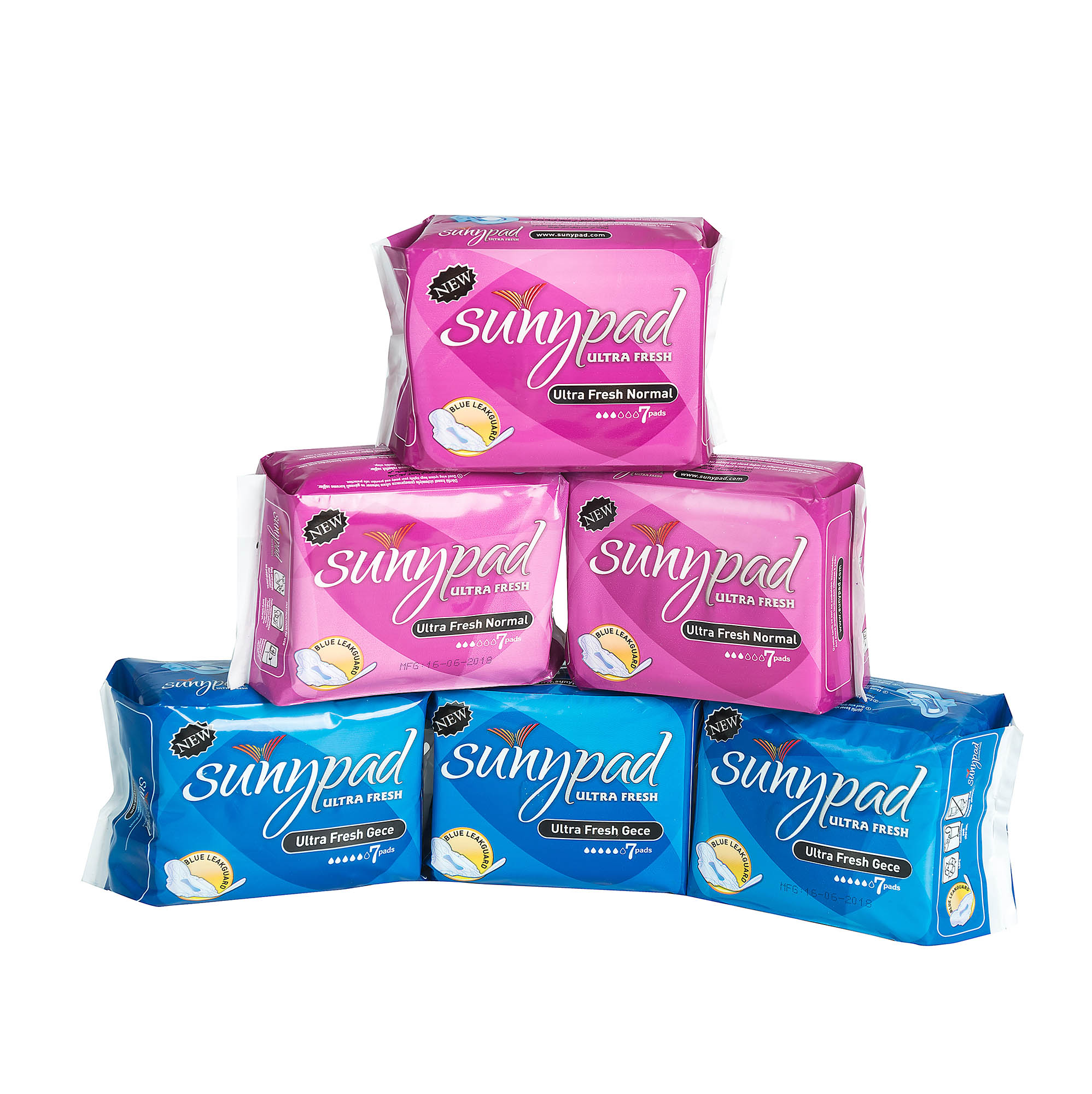 Disposable sanitary napkins from Family Cares Group production line