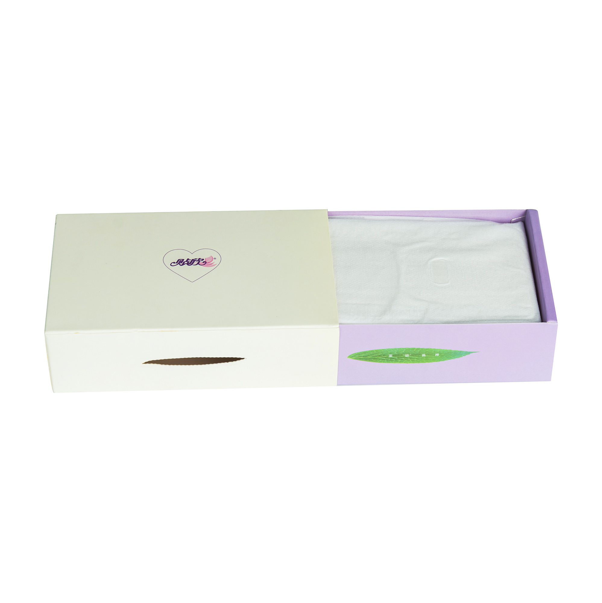 Ecolivia bio-based disposable sanitary napkins display