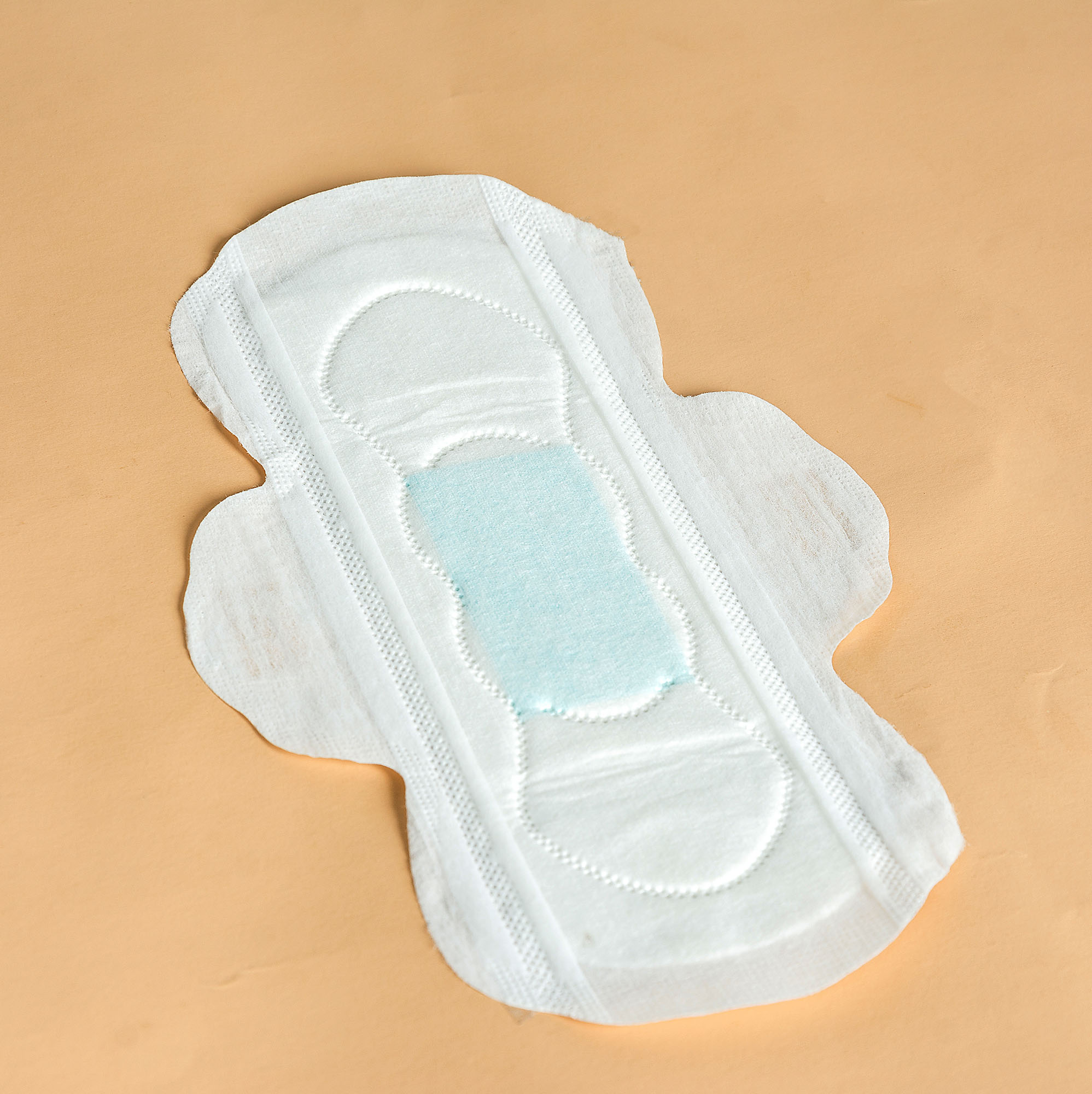 Sanitary napkin 285mm regular texture detail
