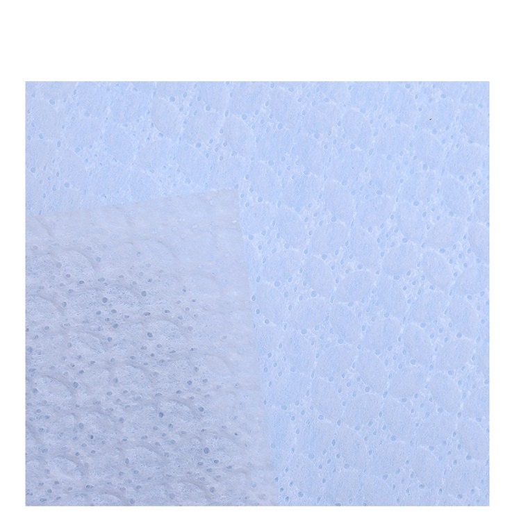 Hot air polypropylene nonwoven fabric for hygiene products