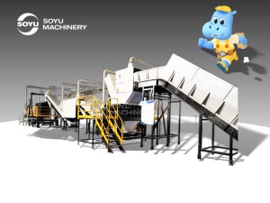 Oil filter recycling machine