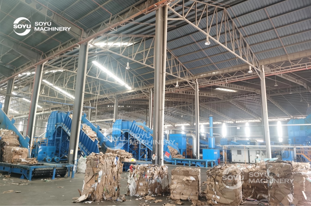 OCC Paper Dry Pulping Line in Malaysia