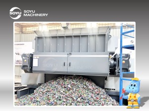 Aluminum shredder