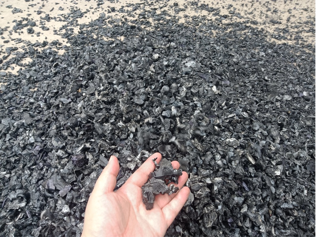 Plastic lump crushing and pre-treatment line supplied by Soyu Machinery