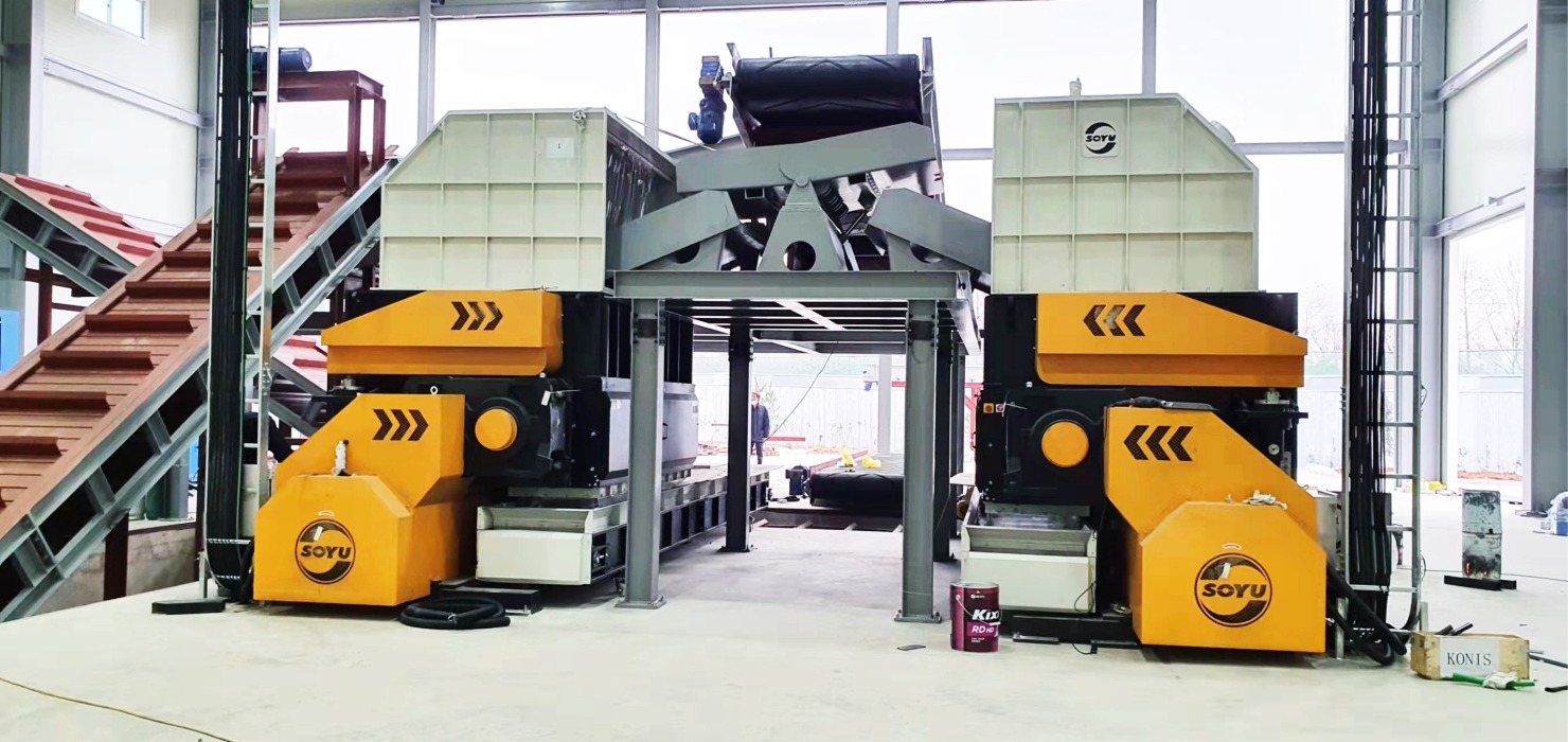 RDF shredder in Korea – reliable after-sales support