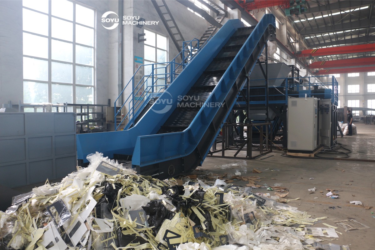 RDF shredding system under commissioning