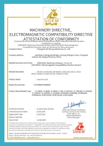 CE Certificate for Hammer mill