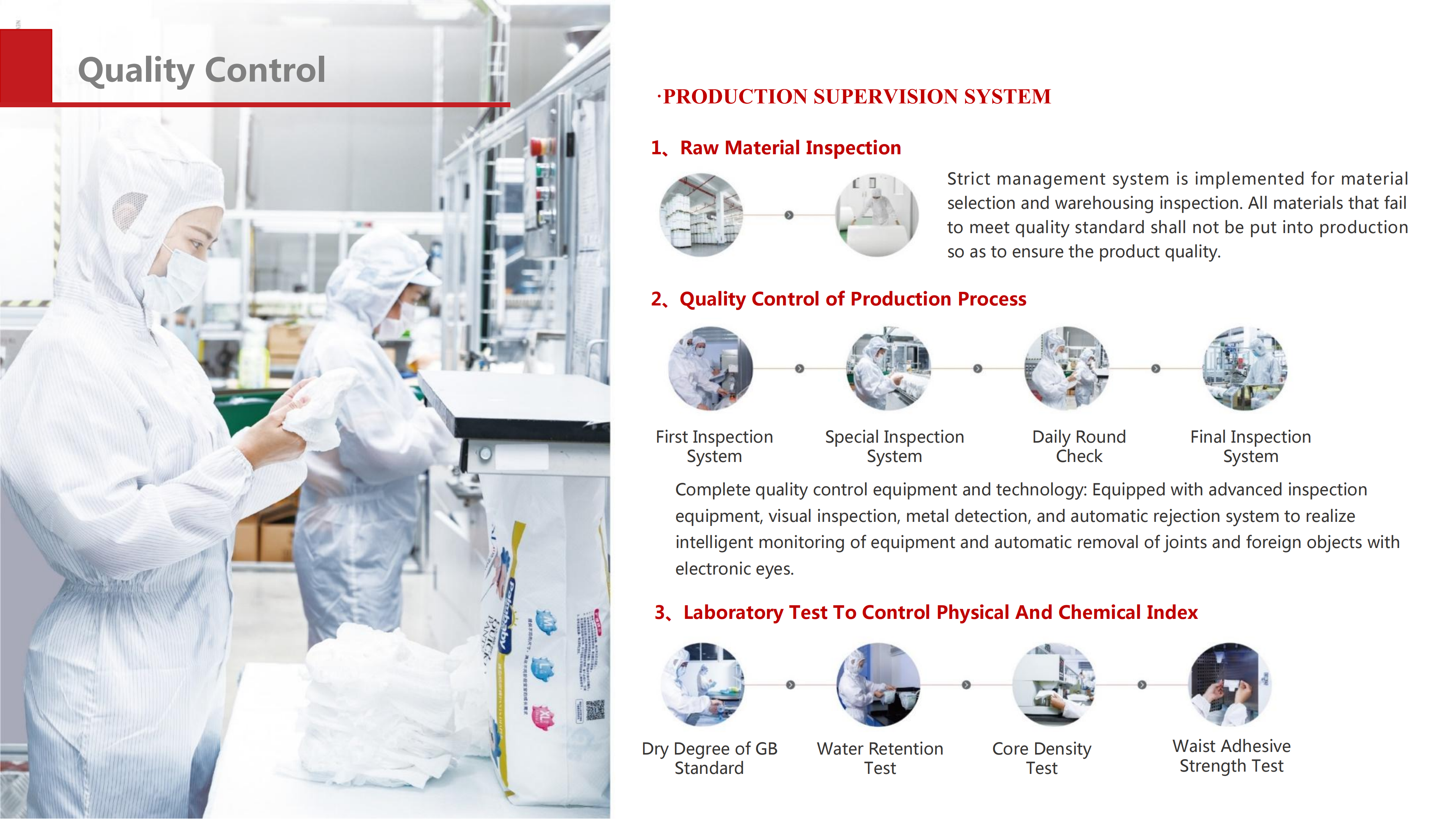 Sanitary Napkin Production Line