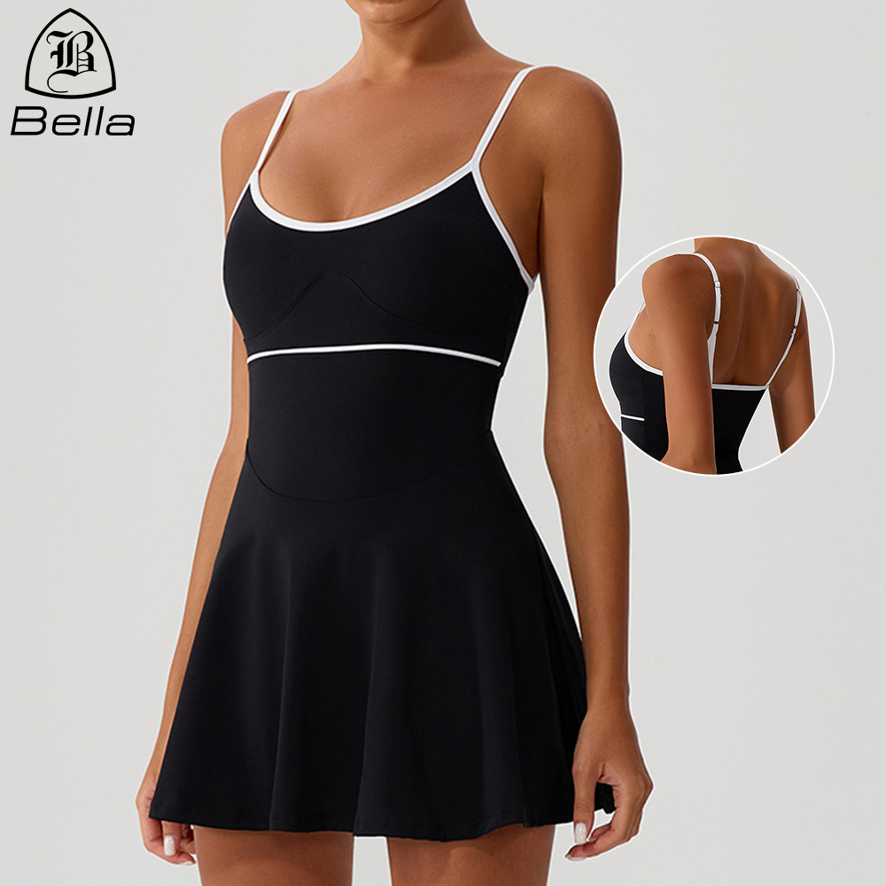Bellasports Tennis Dress showcasing technical activewear design and performance fabric