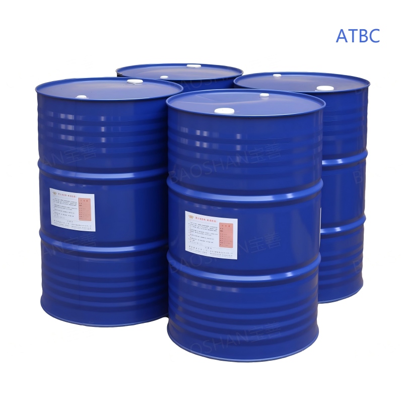 ATBC plasticizer in drum for medical PVC manufacturing