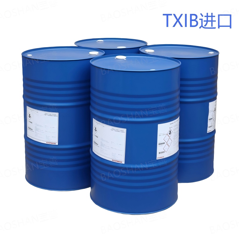 Eastman TXIB drums for PVC plastisol viscosity reduction and film formation