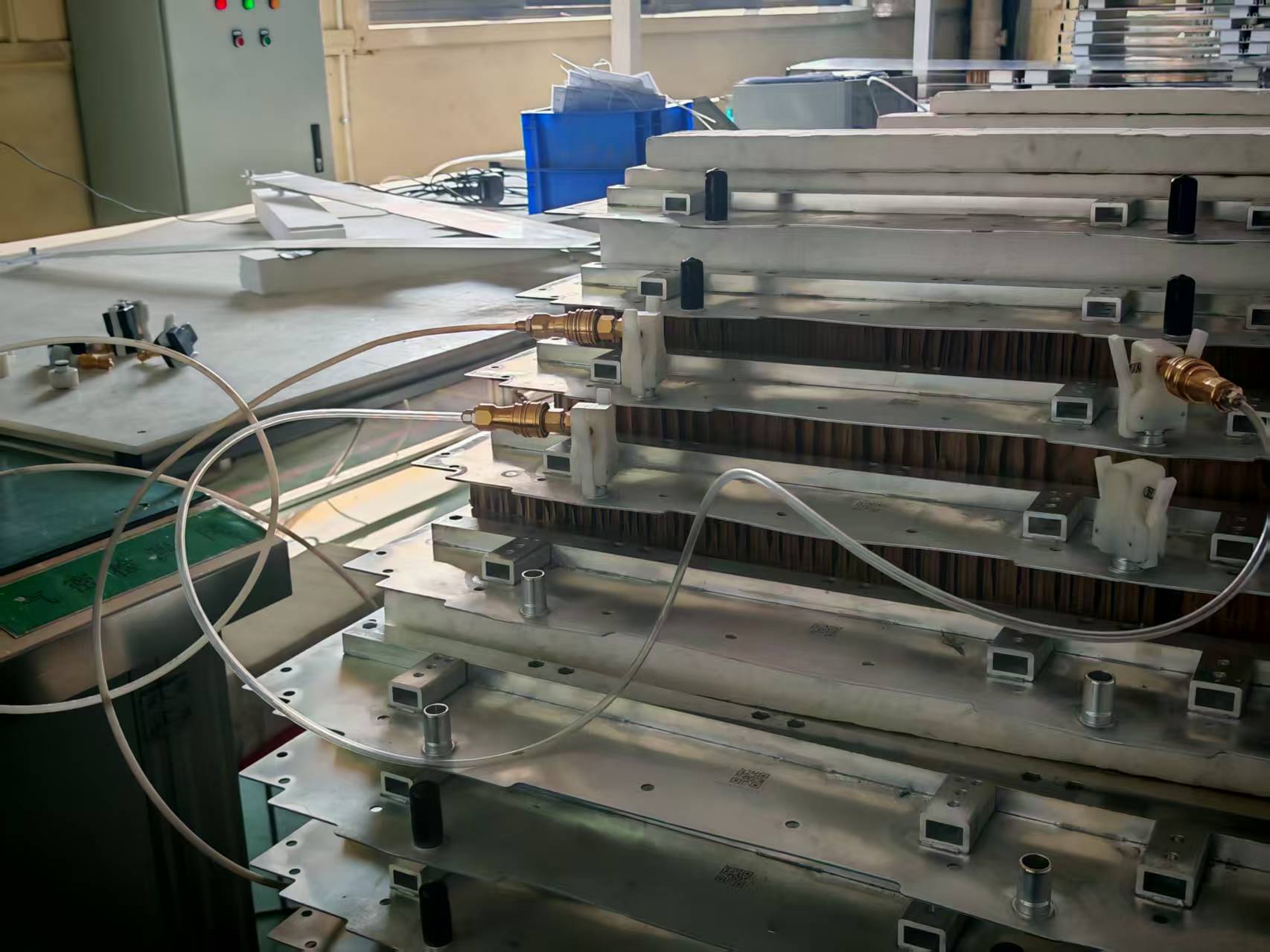 Air Tightness Testing of Cooling Plate