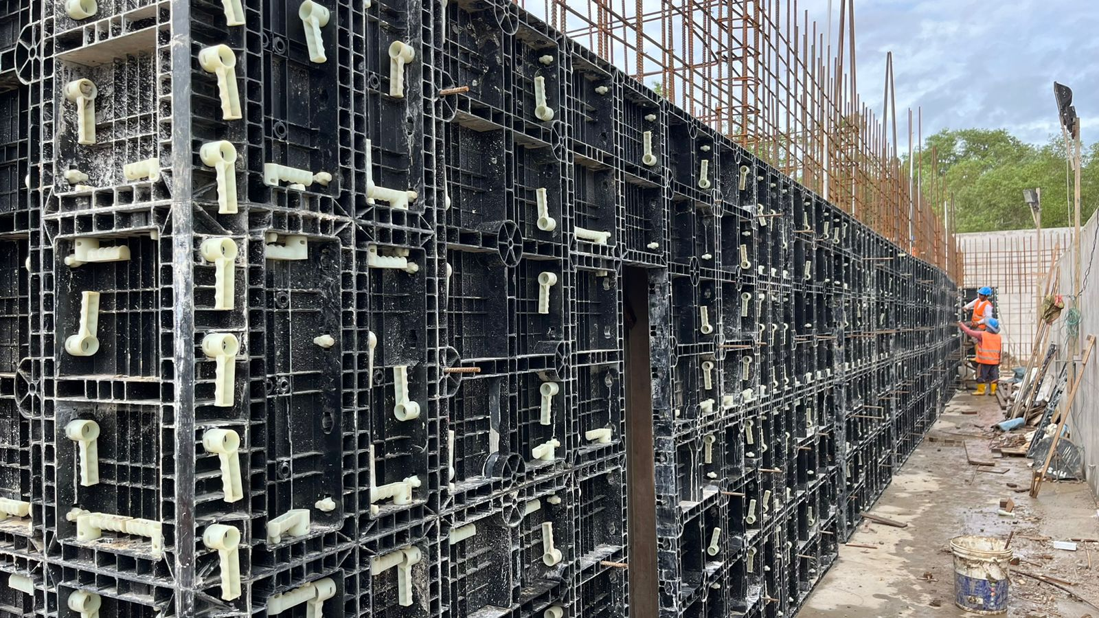 Plastic formwork project image from Brunei