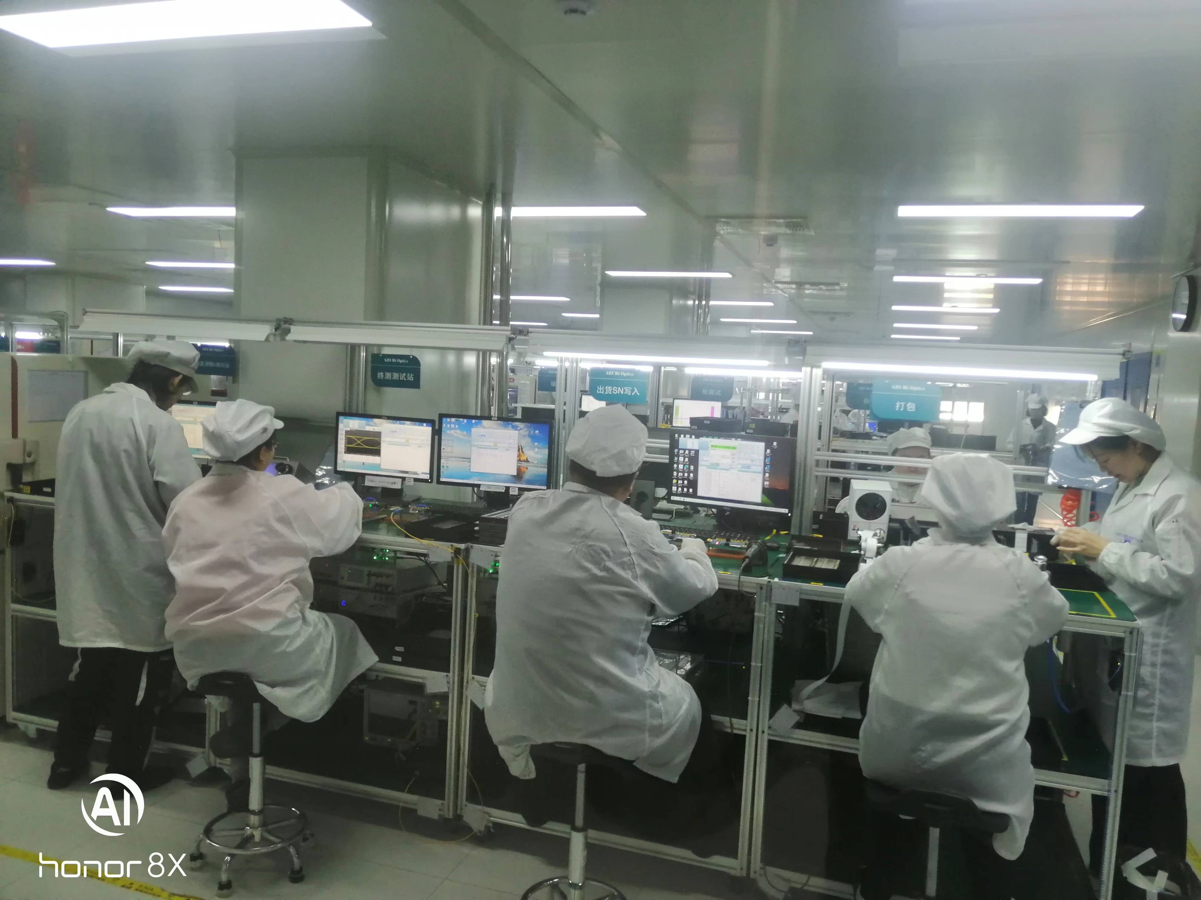 Water quality sensor production facility