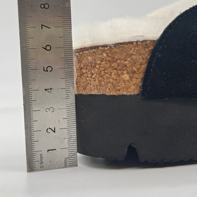 EVA outsole with cork midsole detail