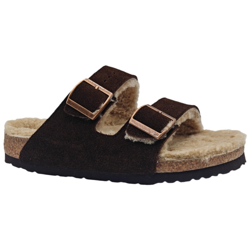 Arch Support Cork Shoes with Genuine Leather Upper and Suede Lining
