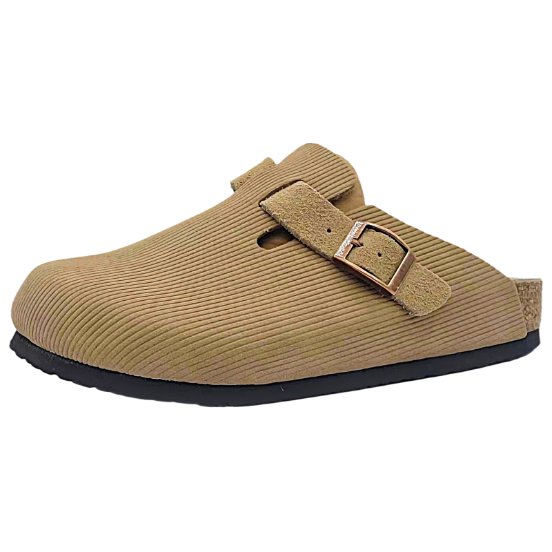 Close toe cork shoe CS05 - heel view