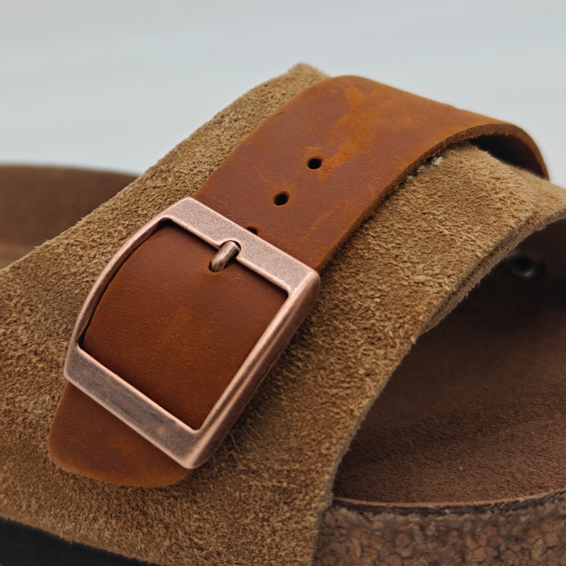 Natural cork footbed recovery slipper with arch support from ORTHOCARE