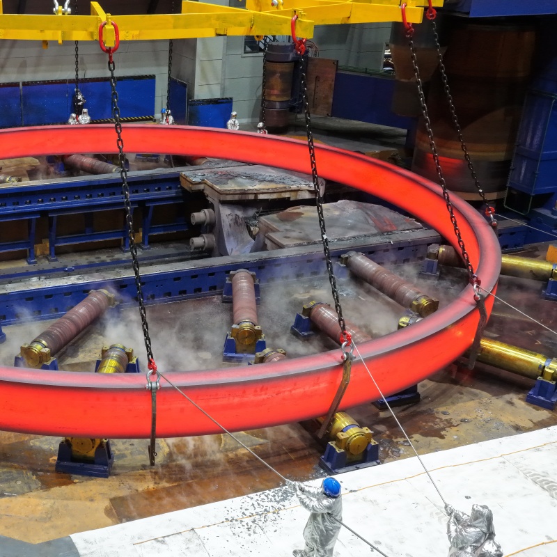 carbon steel seamless rolled rings <p class=