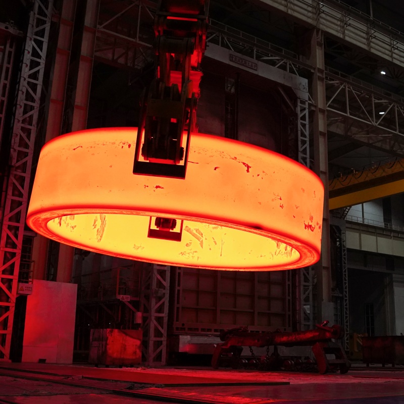 seamless rolled rings for cement rotary kiln