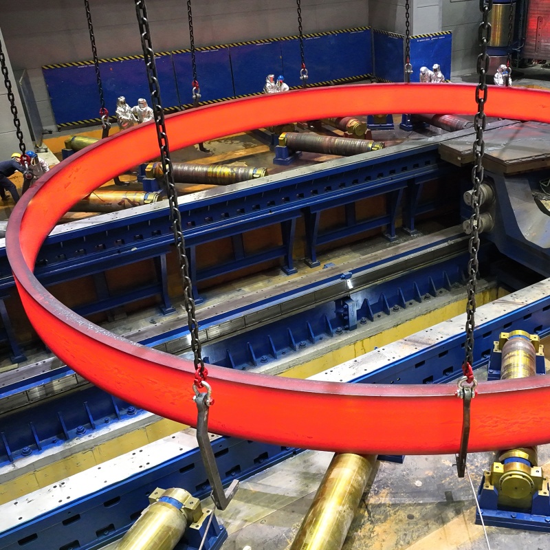 Carbon steel seamless rolled rings