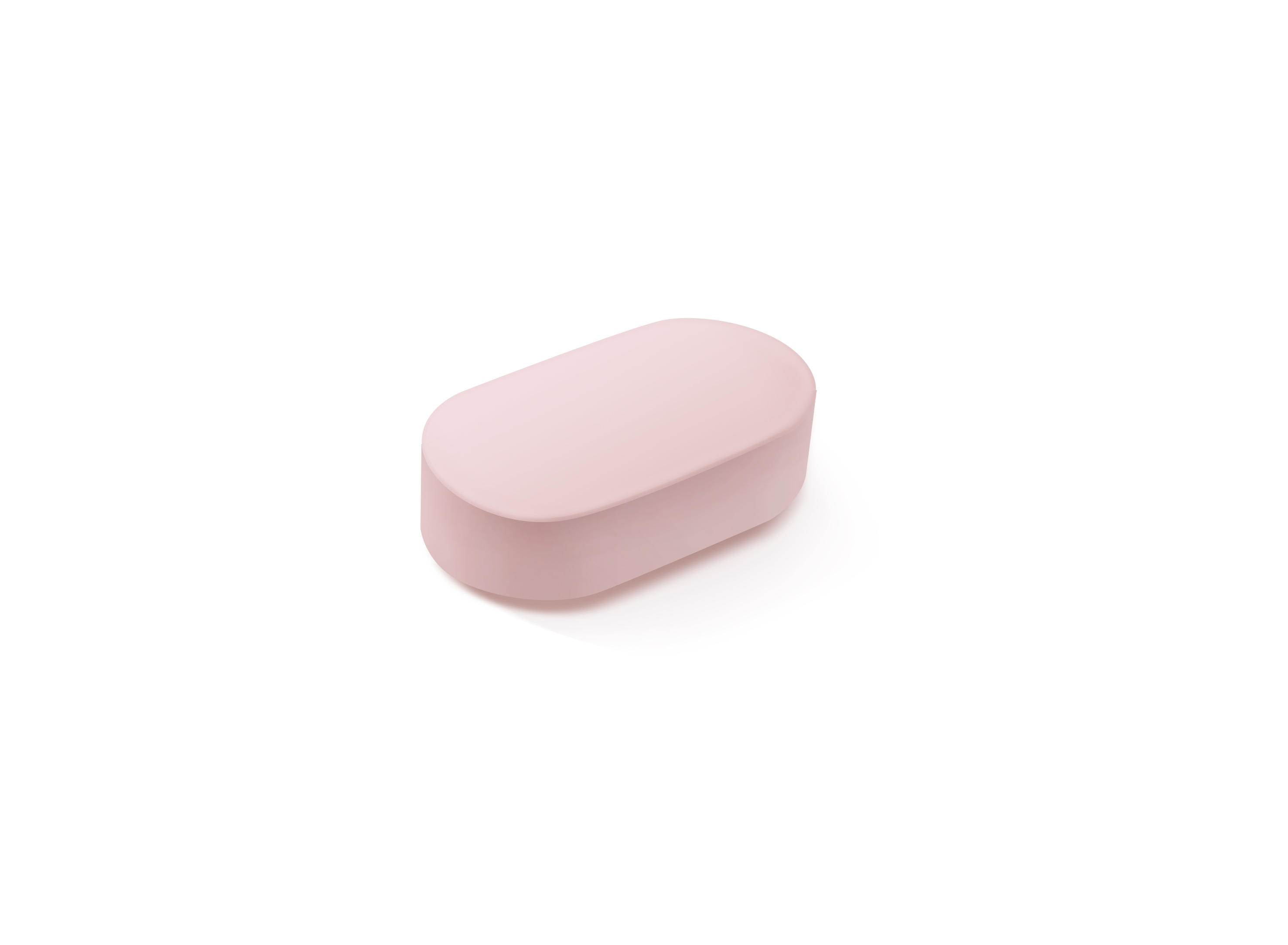 Women's multivitamin tablet illustrating the tablet dosage format with the widest per-unit net weight range