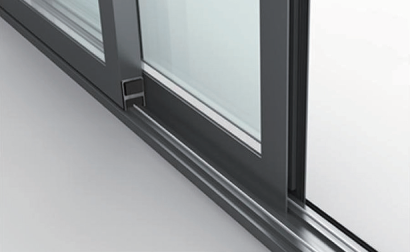 EDUN 150 sliding door detail