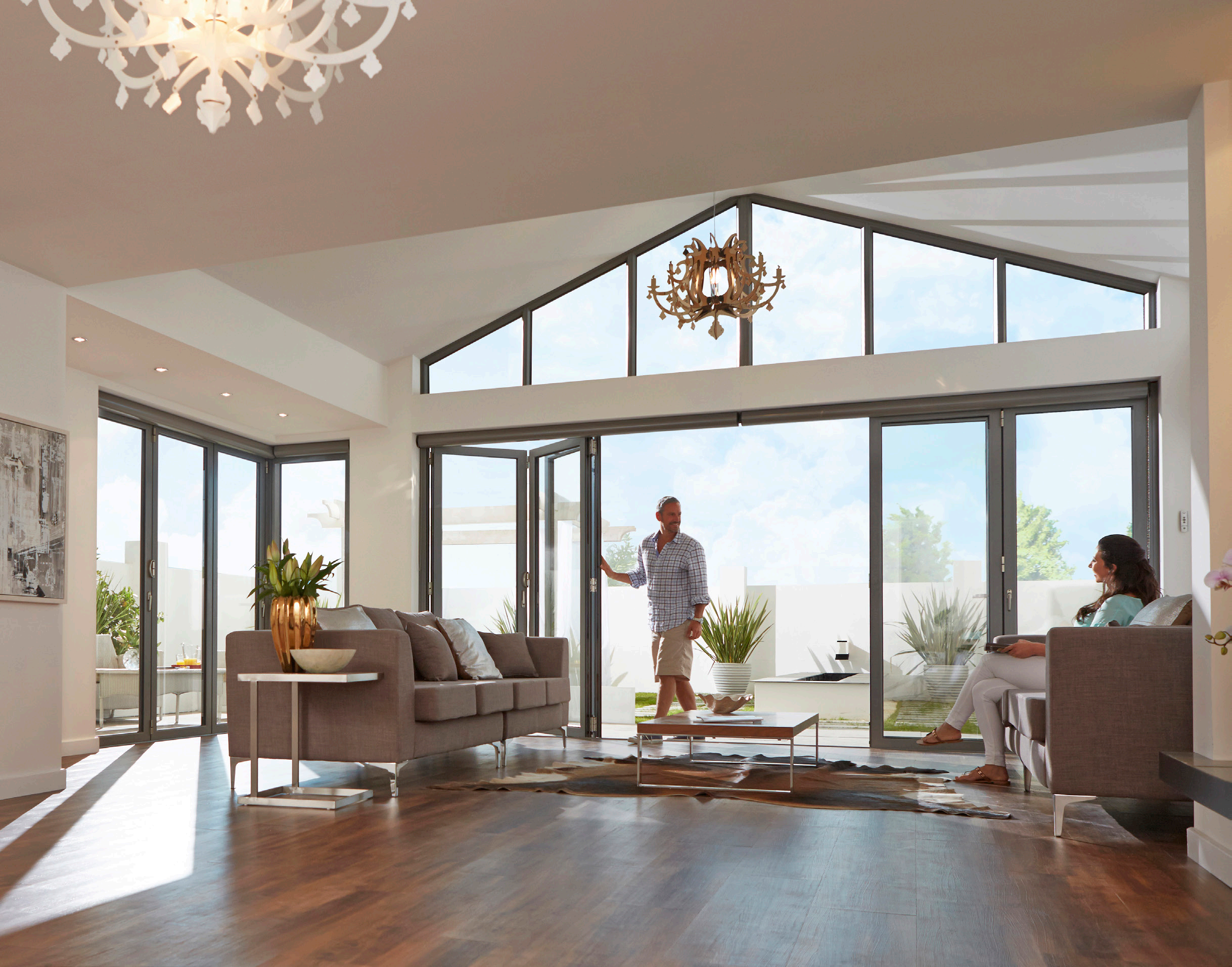Aluminum Alloy System Bi-fold Door