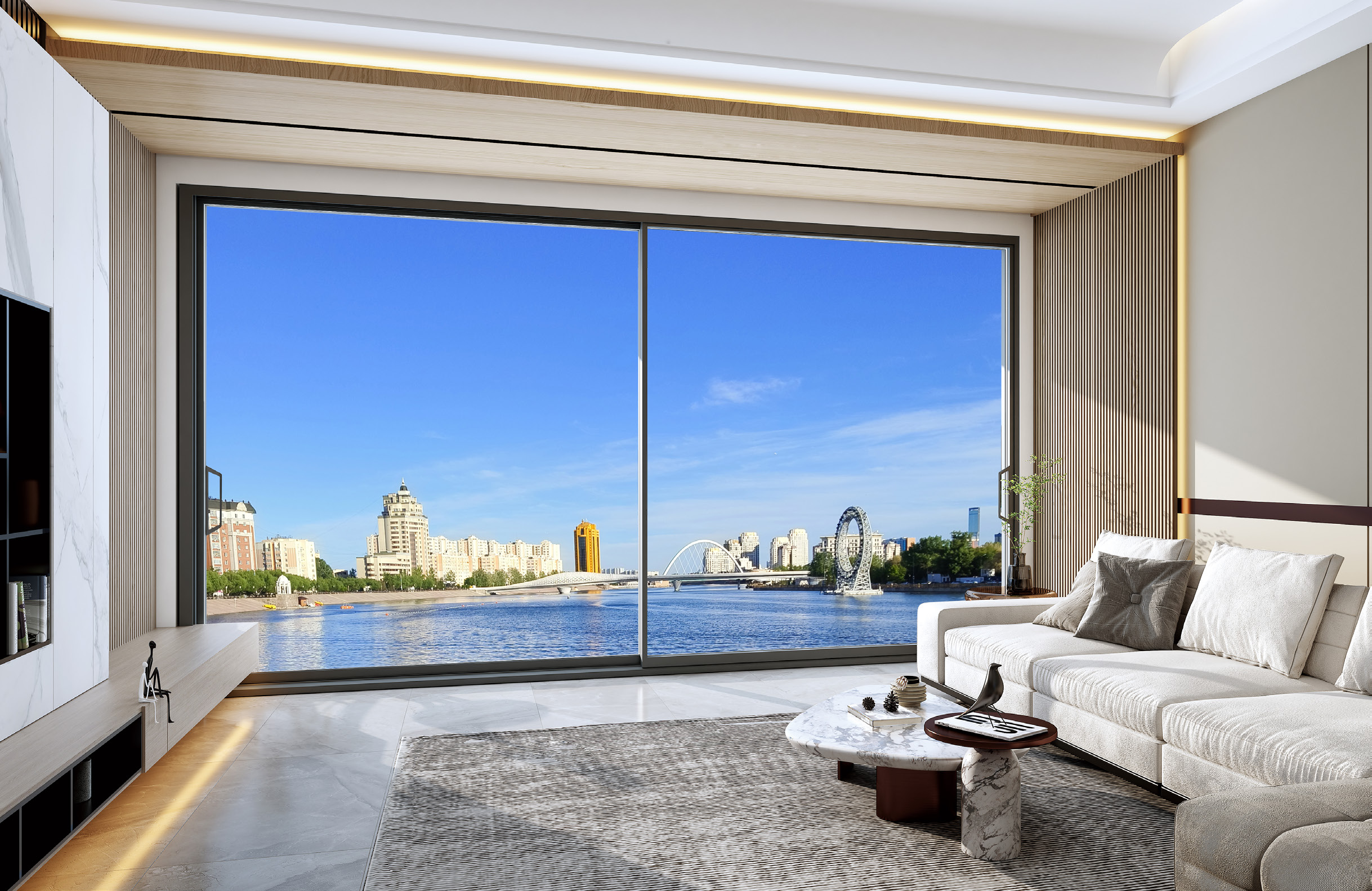 Edun EDUN 125 Series narrow sliding door for high-end residential – request a quote