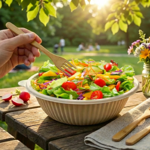 Cornstarch tableware