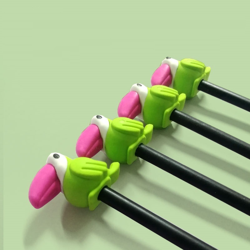 3D Cartoon Toucan Pencil Topper With Eraser - GW351