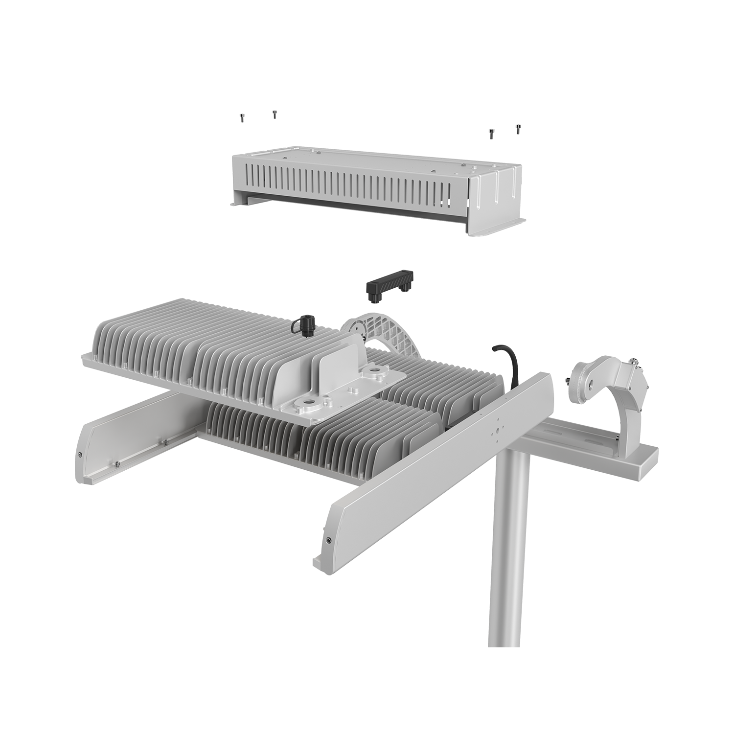 Tool-less maintenance feature of FSC LED Stadium Light