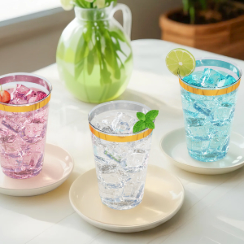 12 and 14oz plastic tumblers for wholesale party cups
