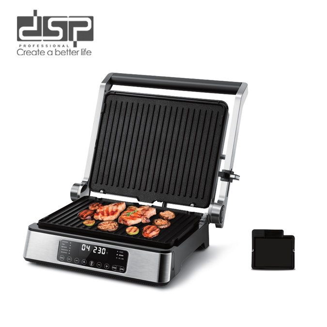 Electric contact grill