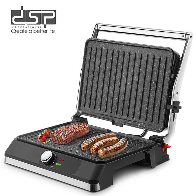Electric contact grill