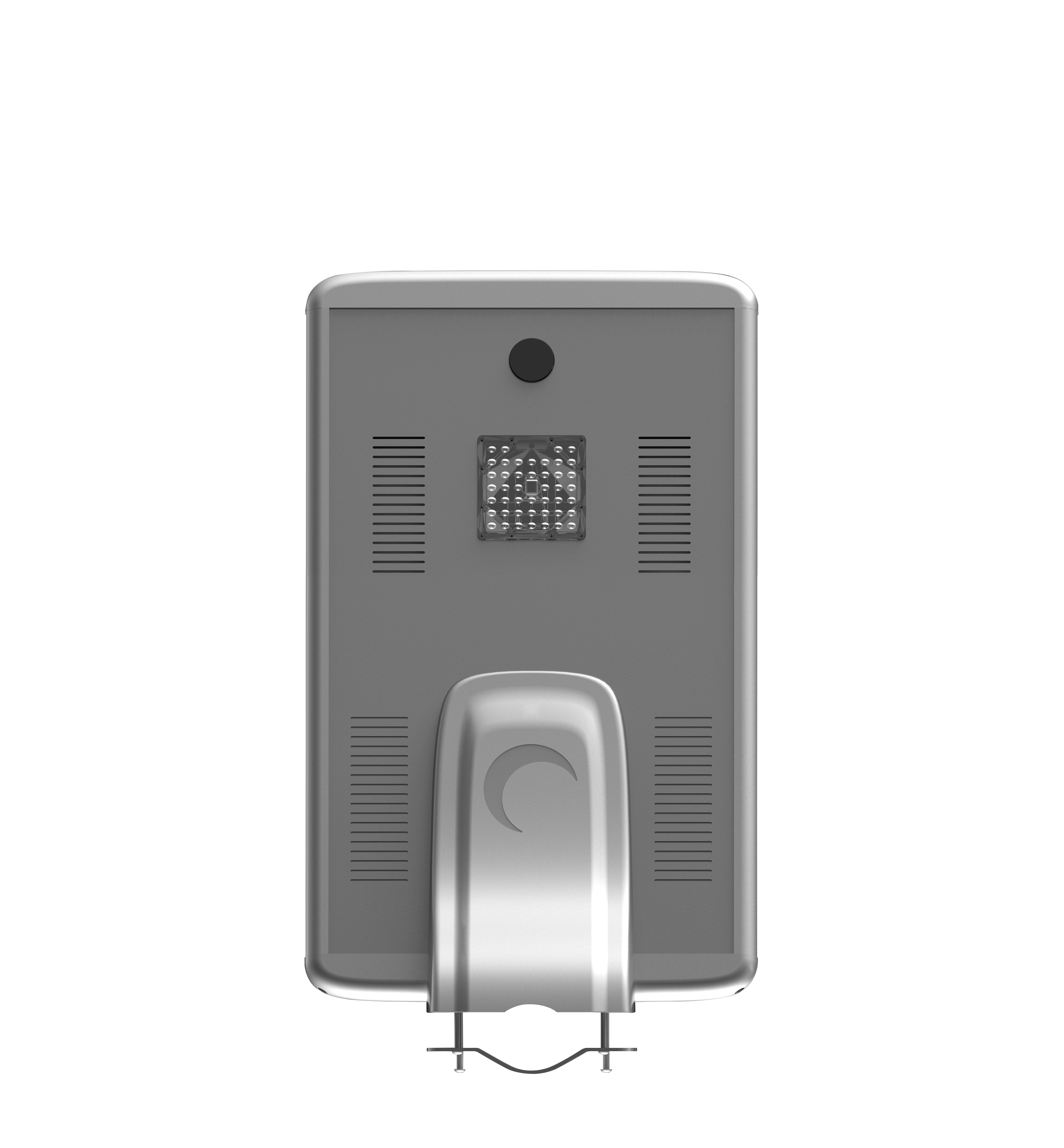 Palm Series ML-PALM-40 foldable all-in-one solar street light, front view