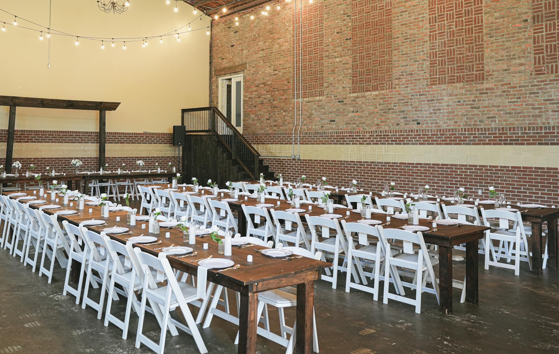 Wedding table setting