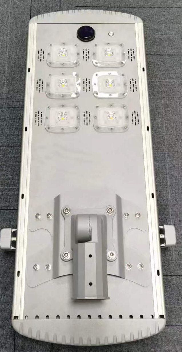 60W Auto-Clean All-in-One Solar Street Light