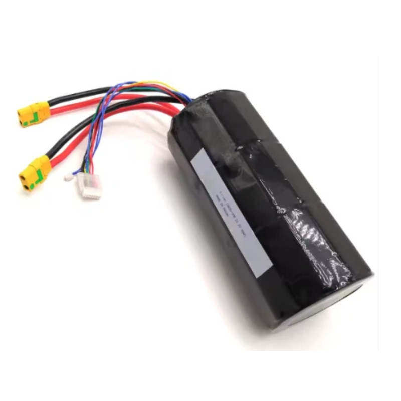 Underwater drone battery pack sealed