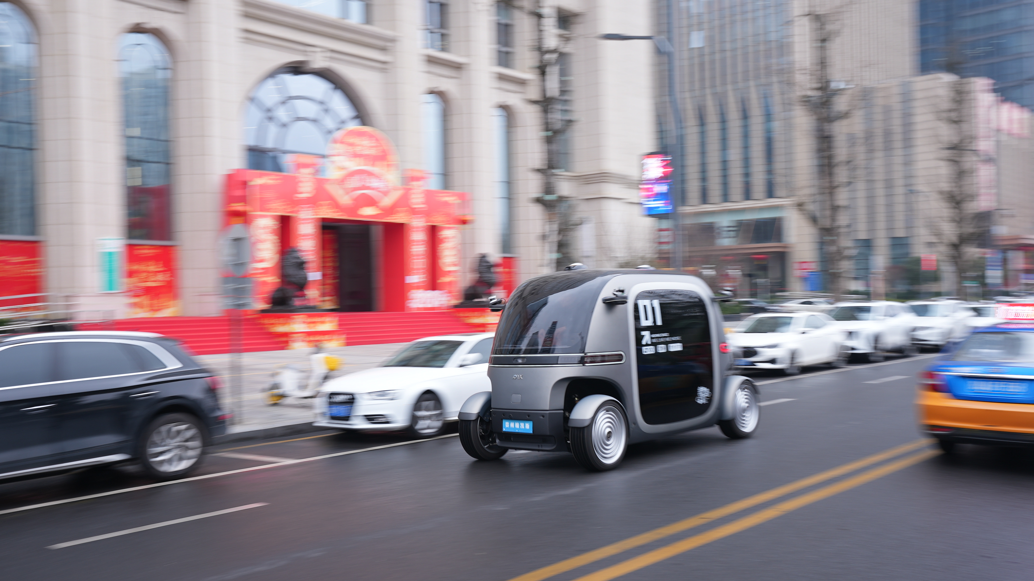PIX RoboBus on open roads