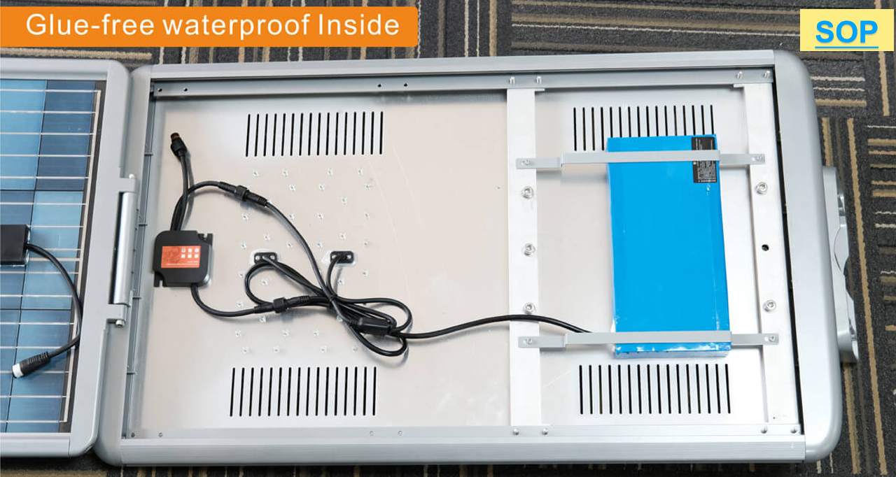 Separate Battery and Solar Panel Design