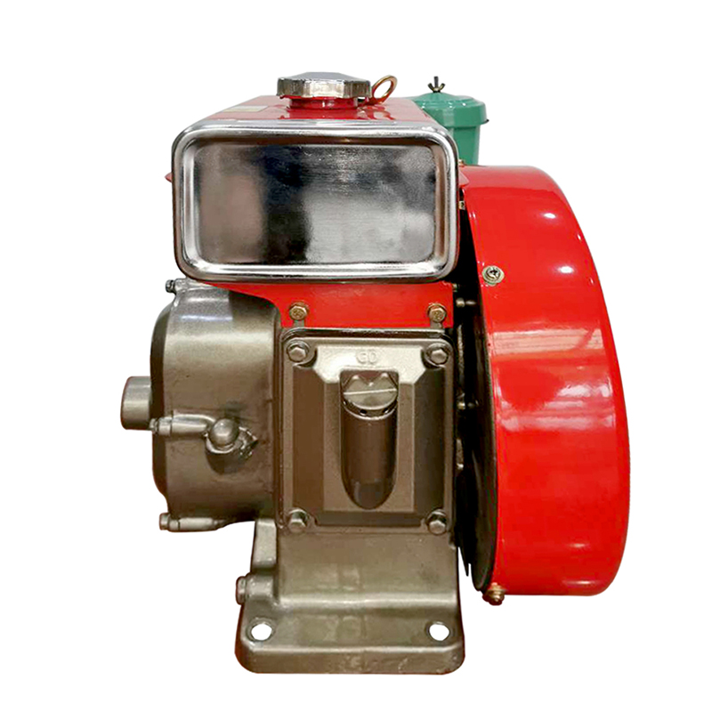 170F diesel engine side view