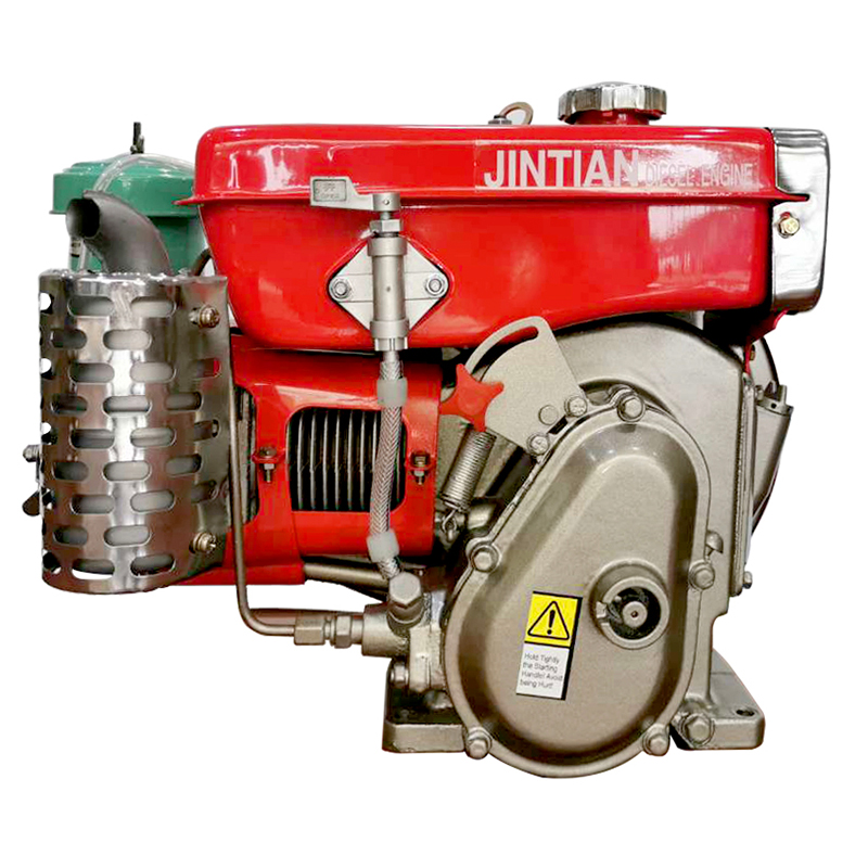 170F diesel engine rear view