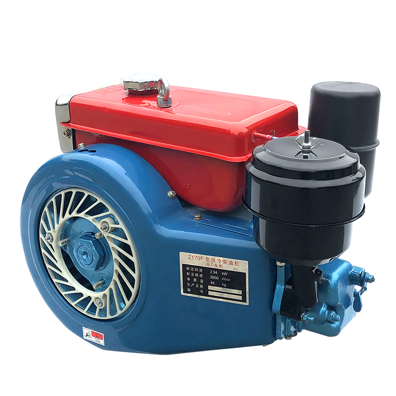 Z175F single cylinder diesel engine side view